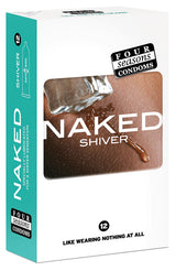 Condom Ultra Thin 12pk Naked Shiver 54mm