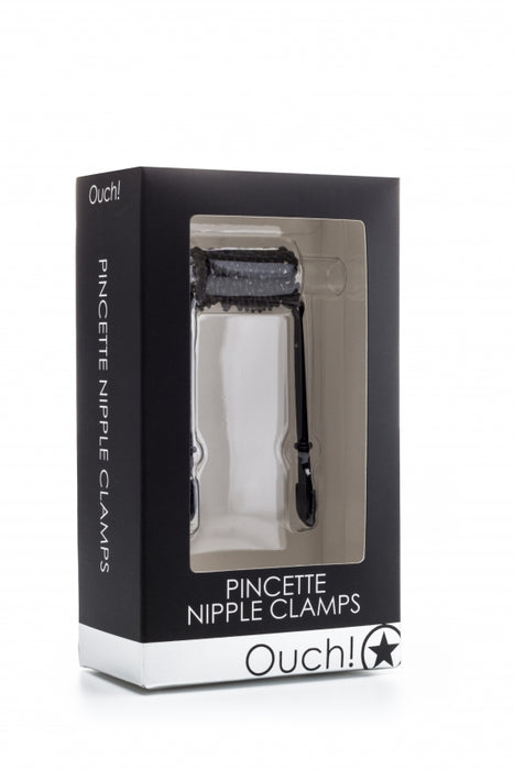 Pincette Nipple Clamps - Black