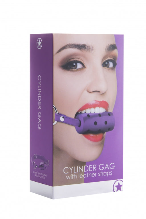 Cylinder Gag - Purple