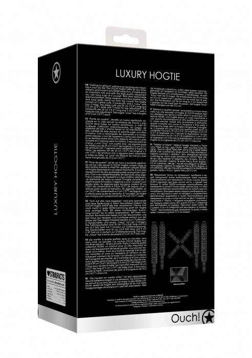 Luxury Hogtie - Black