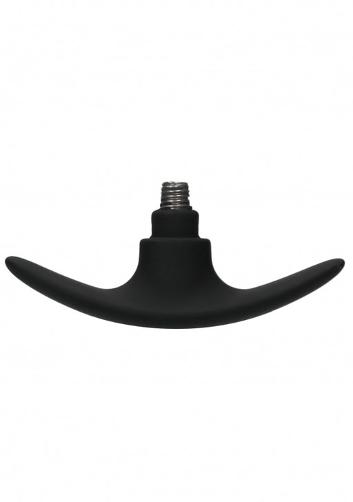 Interchangeable Butt Plug Set - Pointed Medium - Black