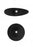 Interchangeable Butt Plug Set - Rounded Large - Black