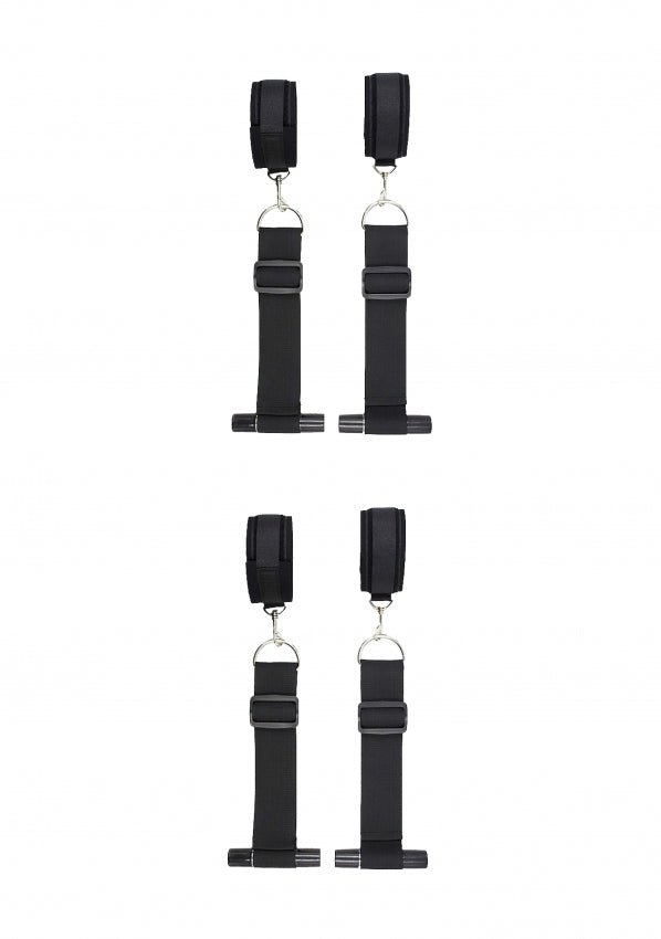 Door Restraint Set - Black