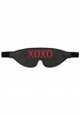 Ouch! Blindfold - XOXO - Black