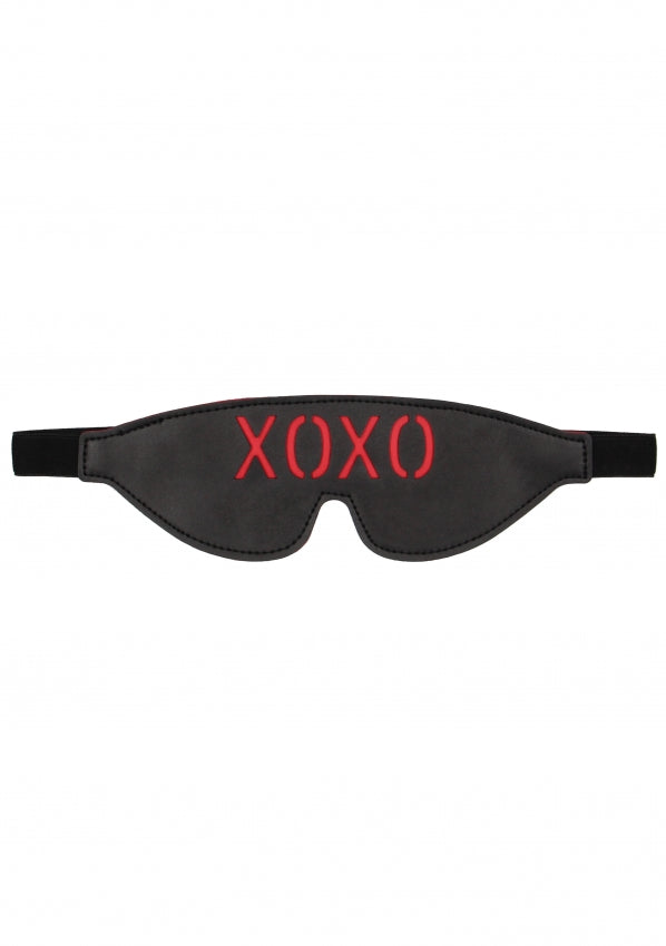 Ouch! Blindfold - XOXO - Black