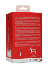 Silicone Strap-On - Adjustable - Red