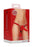 Vibrating Silicone Strap-On - Adjustable - Red