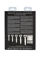 Silicone Vaginal Dilator Set - Black