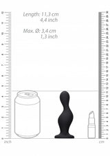 Wave Butt Plug - Black