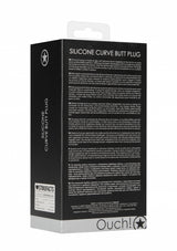 Curve Butt Plug - Black