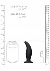 Curve Butt Plug - Black