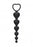 Anal Heart Beads - Black