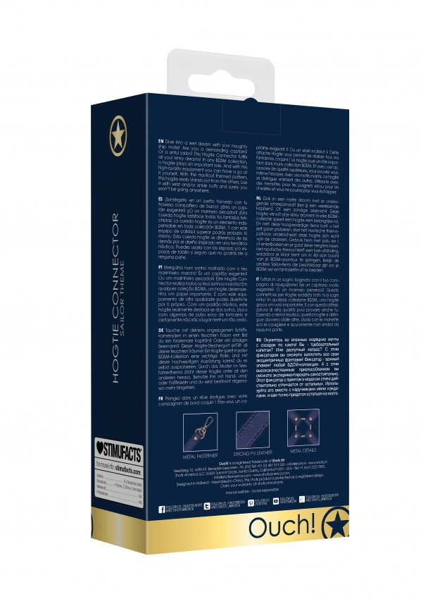 Hogtie Connector - Sailor Theme - Blue