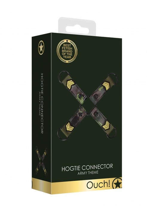 Hogtie Connector - Army Theme - Green
