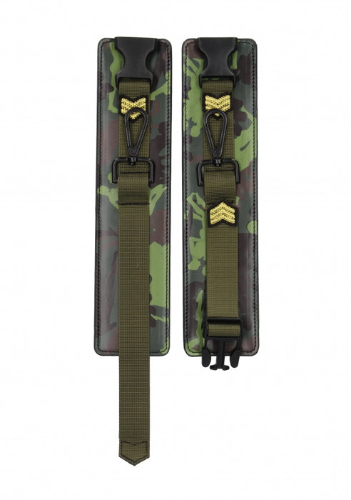 Ankle Cuffs - Army Theme - Green