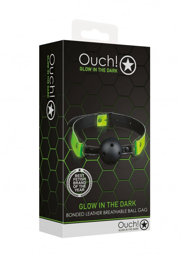 Breathable Ball Gag - Glow in the Dark