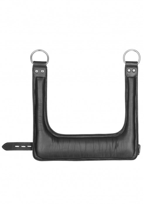 Heavy Duty Leather Suspension Cuffs - Black