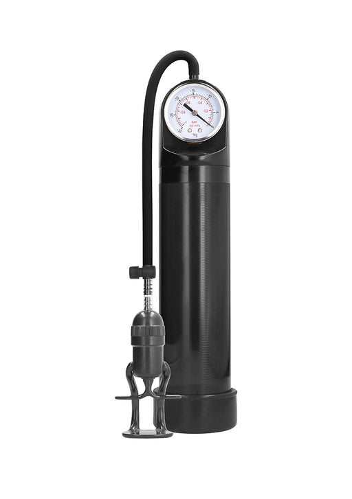 Deluxe Pump With Advanced PSI Gauge - Black