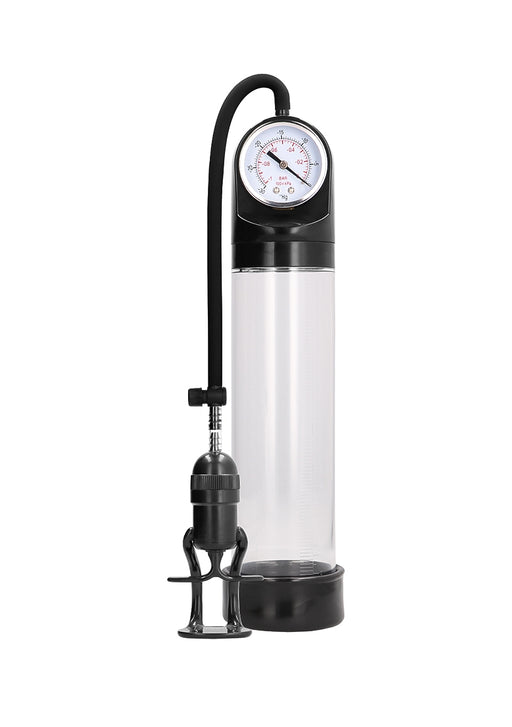 Deluxe Pump With Advanced PSI Gauge - Transparent