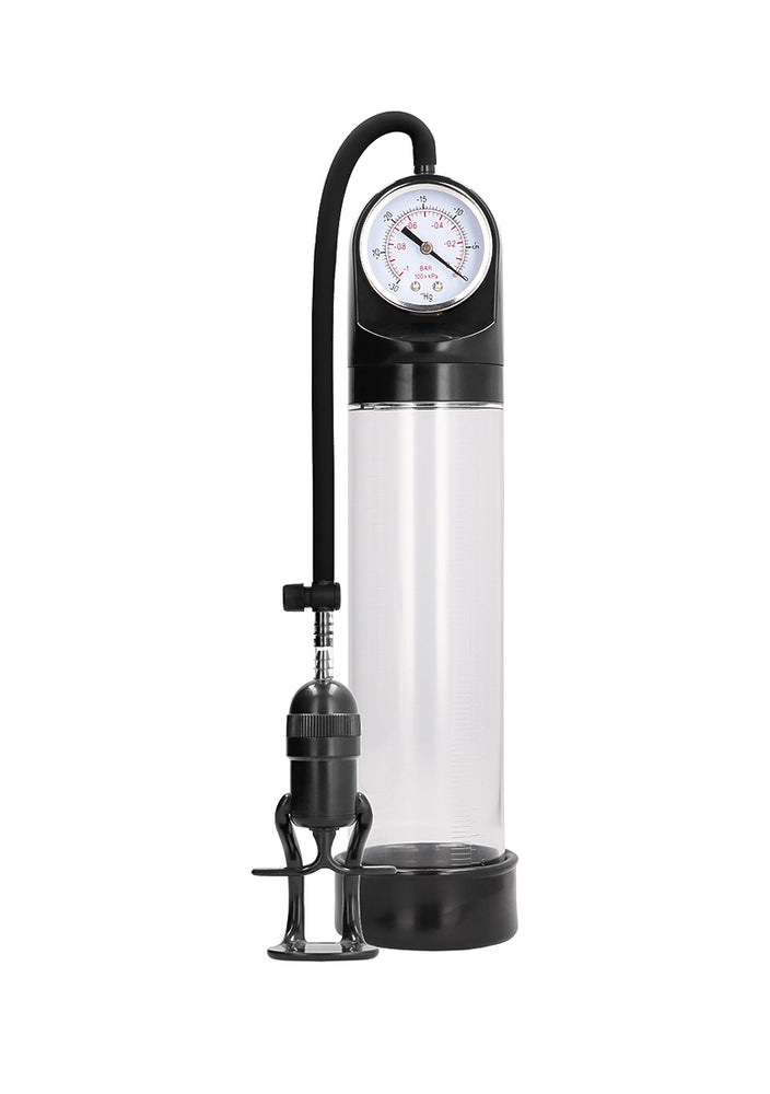 Deluxe Pump With Advanced PSI Gauge - Transparent