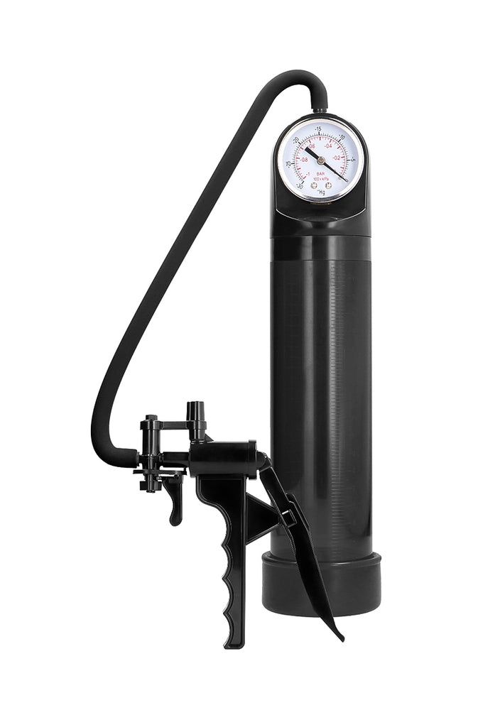 Elite Pump With Advanced PSI Gauge - Black