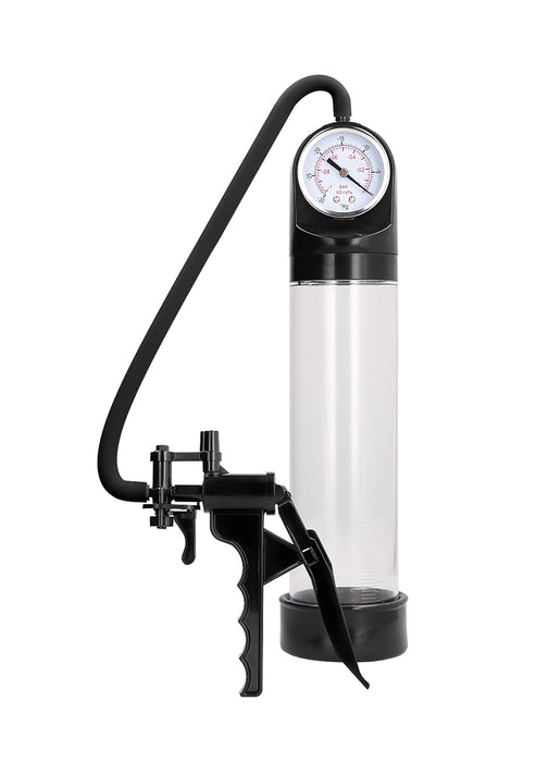 Elite Pump With Advanced PSI Gauge - Transparent