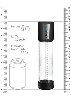 Premium Rechargeable Automatic Pump - Transparent