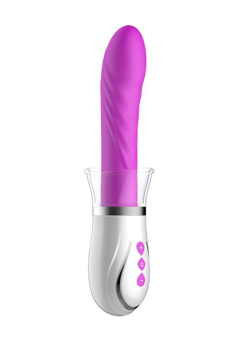 Twister - 4 in 1 Rechargeable Couples Pump Kit - Purple