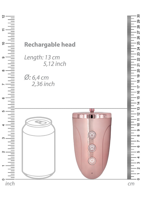 Universal Rechargable Pump Head - Pink