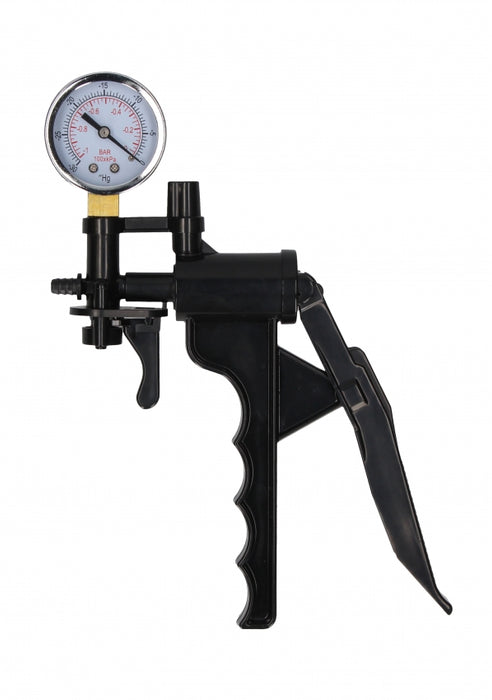 Elite Beginner Pump With PSI Gauge - Black