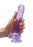 8 Inch / 20 cm Realistic Dildo With Balls - Purple
