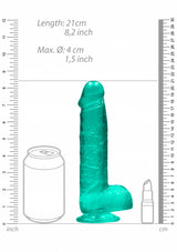 8" / 19 cm Realistic Dildo with Balls