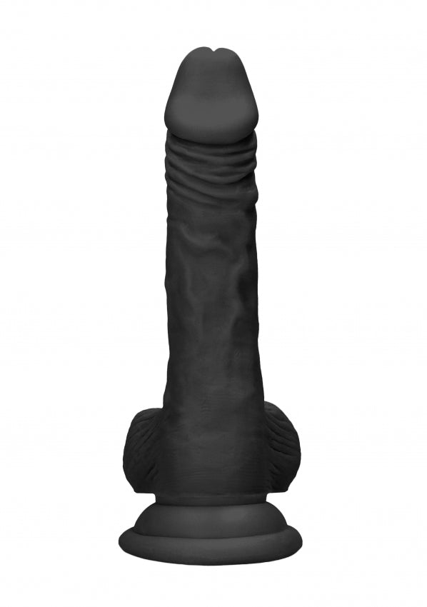 Dong with testicles 7'' - Black