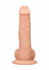 Dong with testicles 8'' - Flesh