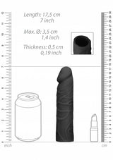 Penis Sleeve 7" - Black