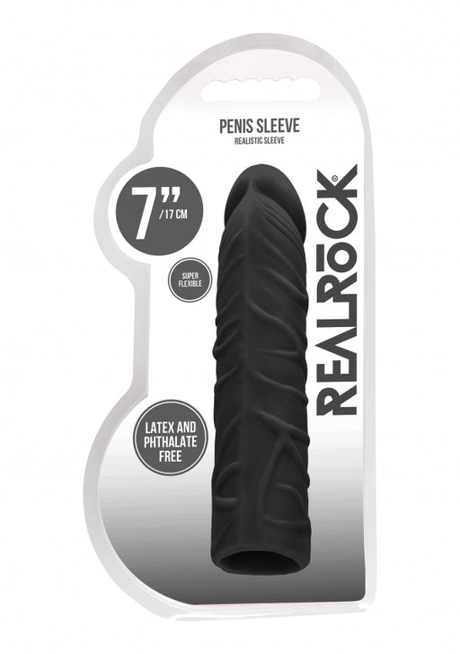 Penis Sleeve 7" - Black