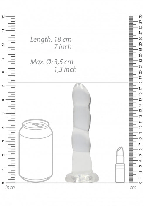 Non Realistic Dildo With Suction Cup 7'' / 17cm