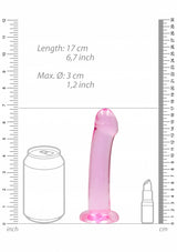 Non Realistic Dildo With Suction Cup 6.7'' / 17cm