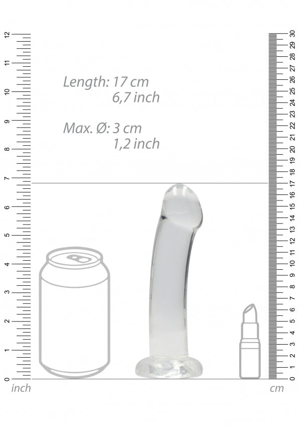 Non Realistic Dildo With Suction Cup 6.7'' / 17cm