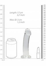 Non Realistic Dildo With Suction Cup 6.7'' / 17cm
