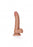 Curved Realistic Dildo with Balls and Suction Cup - 6''/ 15.5 cm