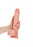 Straight Realistic Dildo with Balls and Suction Cup - 11''/ 28 cm