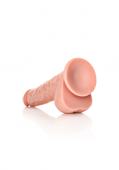 Straight Realistic Dildo with Balls and Suction Cup - 12''/ 30.5 cm