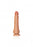 Straight Realistic Dildo with Balls and Suction Cup - 12''/ 30.5 cm