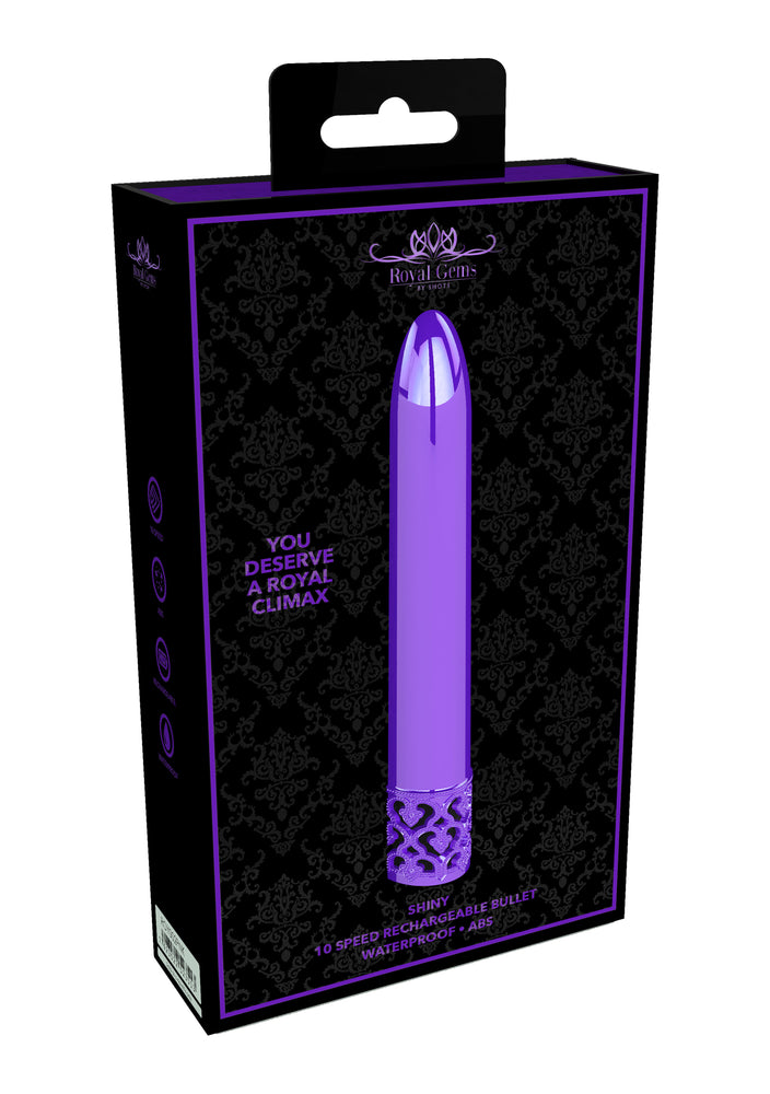 Shiny - Rechargeable ABS Bullet - Purple