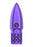 Glitter - Rechargeable ABS Bullet - Purple