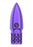 Glitter - Rechargeable ABS Bullet - Purple