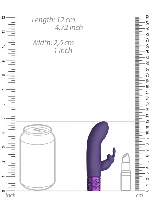 Dazzling - Rechargeable Silicone Bullet - Purple