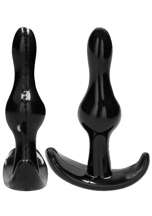 No 80 - 4-Piece Butt Plug Set - Black