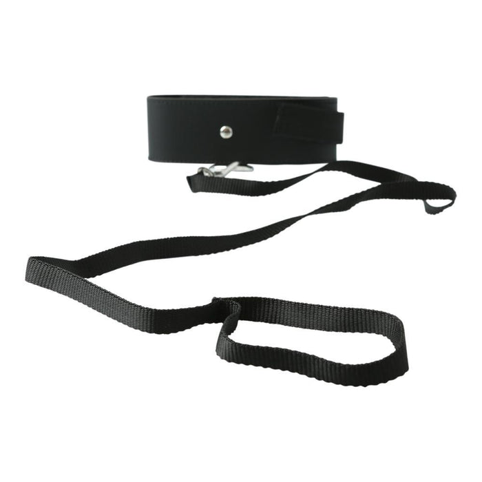 Black Leash & Collar